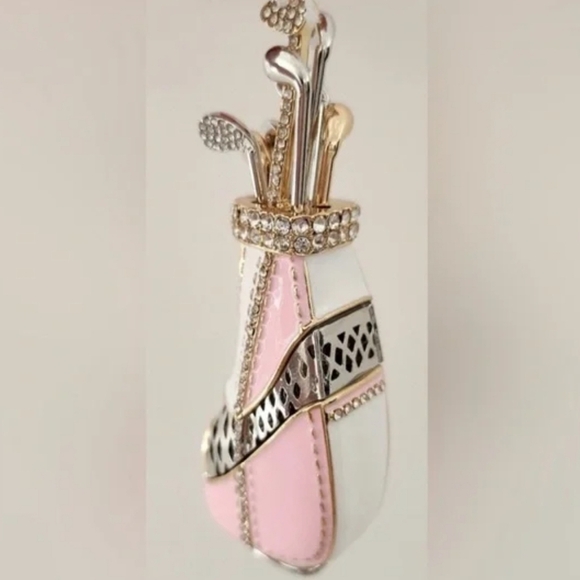 Piper K Golf Bag Purse Charm - Picture 2 of 13